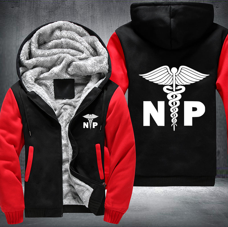 Nurse practitioner NP Fleece Hoodies Jacket