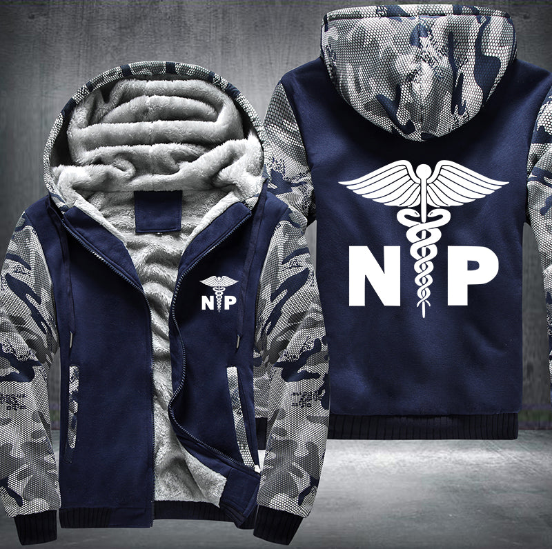 Nurse practitioner NP Fleece Hoodies Jacket
