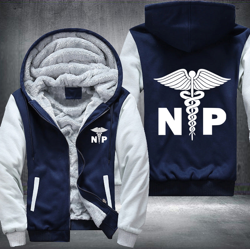 Nurse practitioner NP Fleece Hoodies Jacket