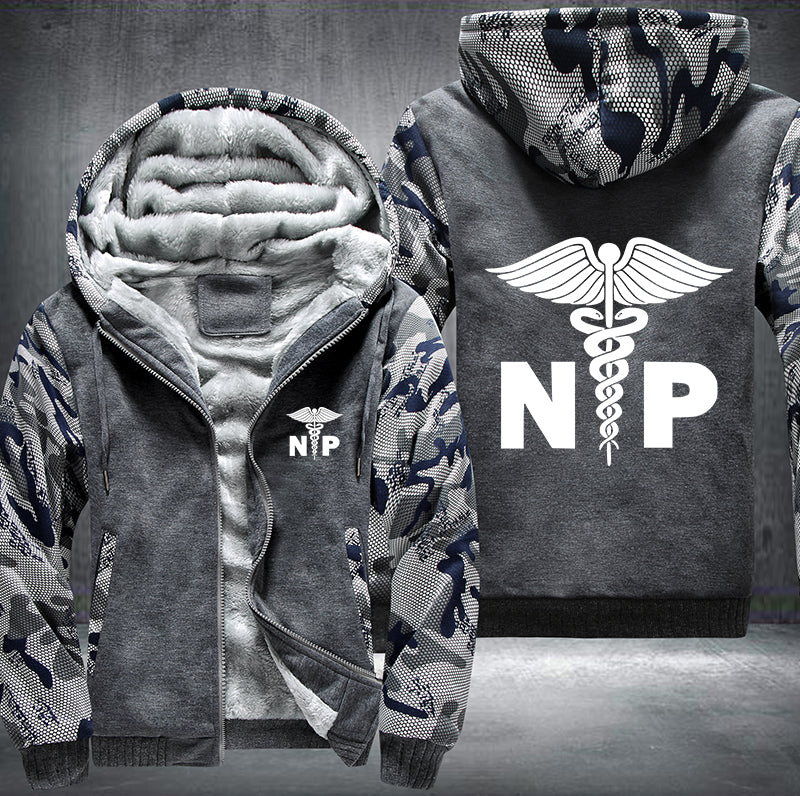 Nurse practitioner NP Fleece Hoodies Jacket