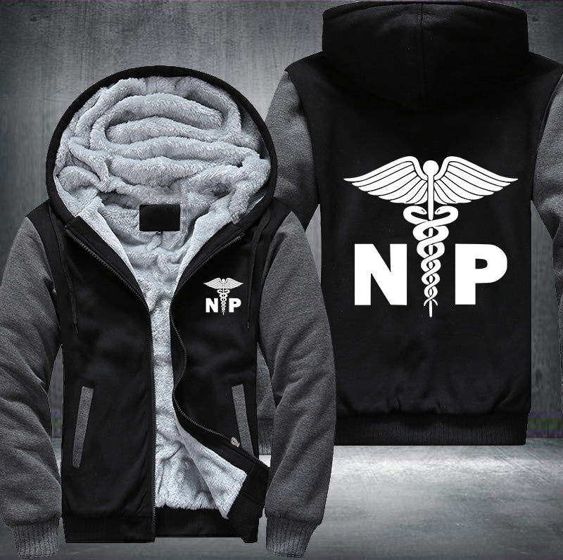 Nurse practitioner NP Fleece Hoodies Jacket
