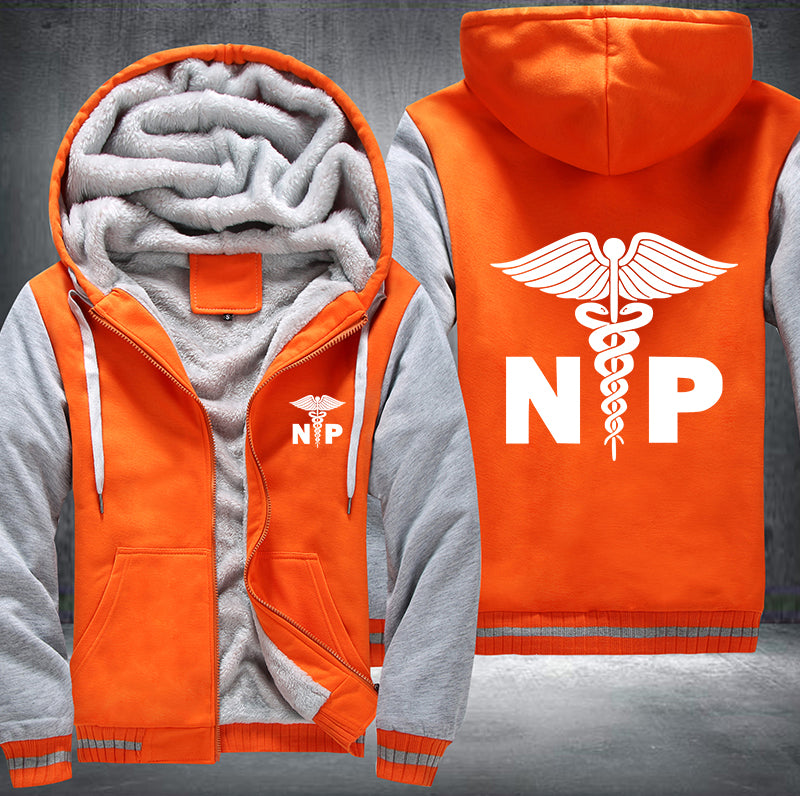 Nurse practitioner NP Fleece Hoodies Jacket