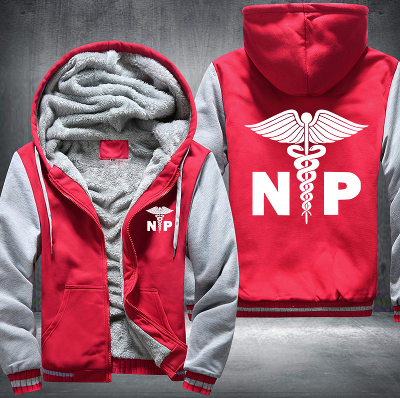 Nurse practitioner NP Fleece Hoodies Jacket