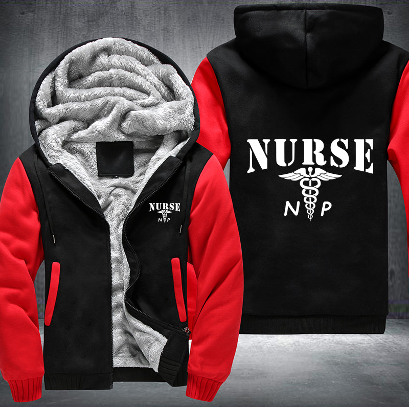 Nurse NP Fleece Hoodies Jacket