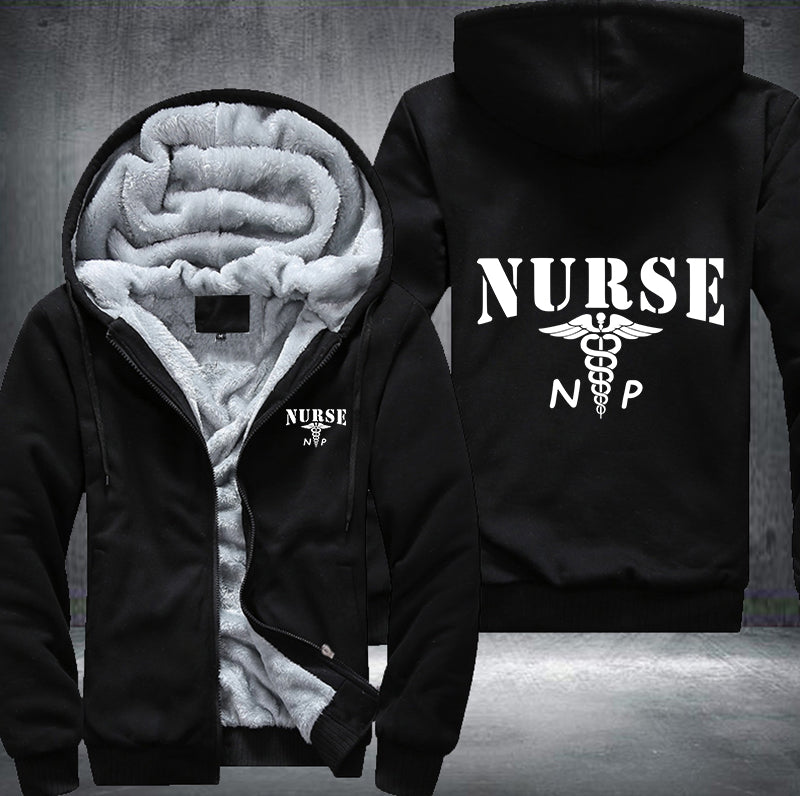 Nurse NP Fleece Hoodies Jacket