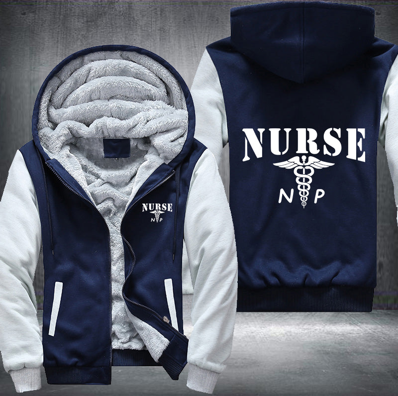 Nurse NP Fleece Hoodies Jacket