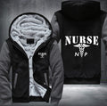 Nurse NP Fleece Hoodies Jacket