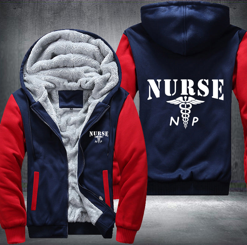 Nurse NP Fleece Hoodies Jacket