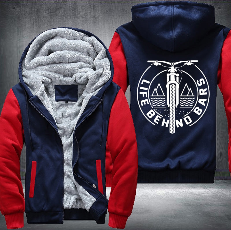 LIFE BEHIND BARS Fleece Hoodies Jacket
