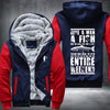 Give a man a fish and he will eat for a day Fleece Hoodies Jacket