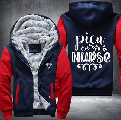 Sorry the nice nurse is an vacation Fleece Hoodies Jacket