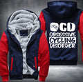 CD OBSESSIVE CYCLING DISORDER Fleece Hoodies Jacket