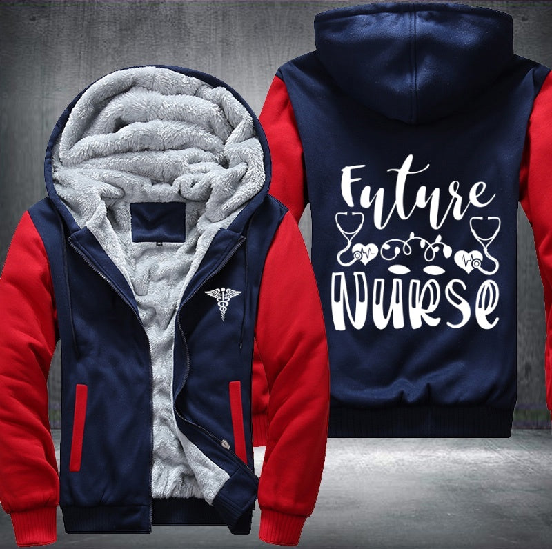 Future nurse Fleece Hoodies Jacket