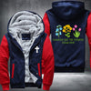 Flourish like the flowers psalm 103:15 Fleece Hoodies Jacket