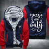 Nurse vibes only Fleece Hoodies Jacket