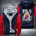 BALD & Beautiful Fleece Hoodies Jacket