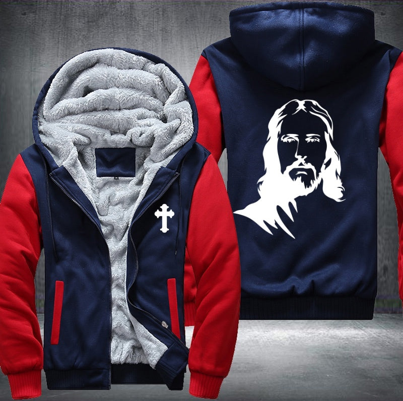 Jesus Christ Fleece Hoodies Jacket