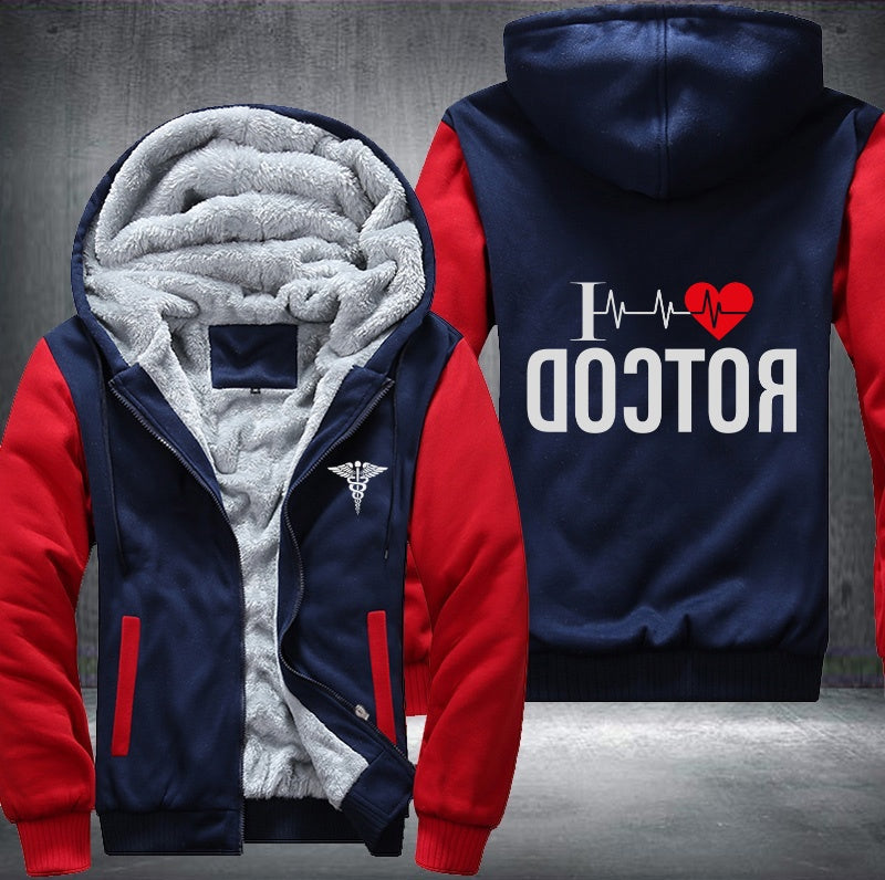 I love doctor Fleece Hoodies Jacket