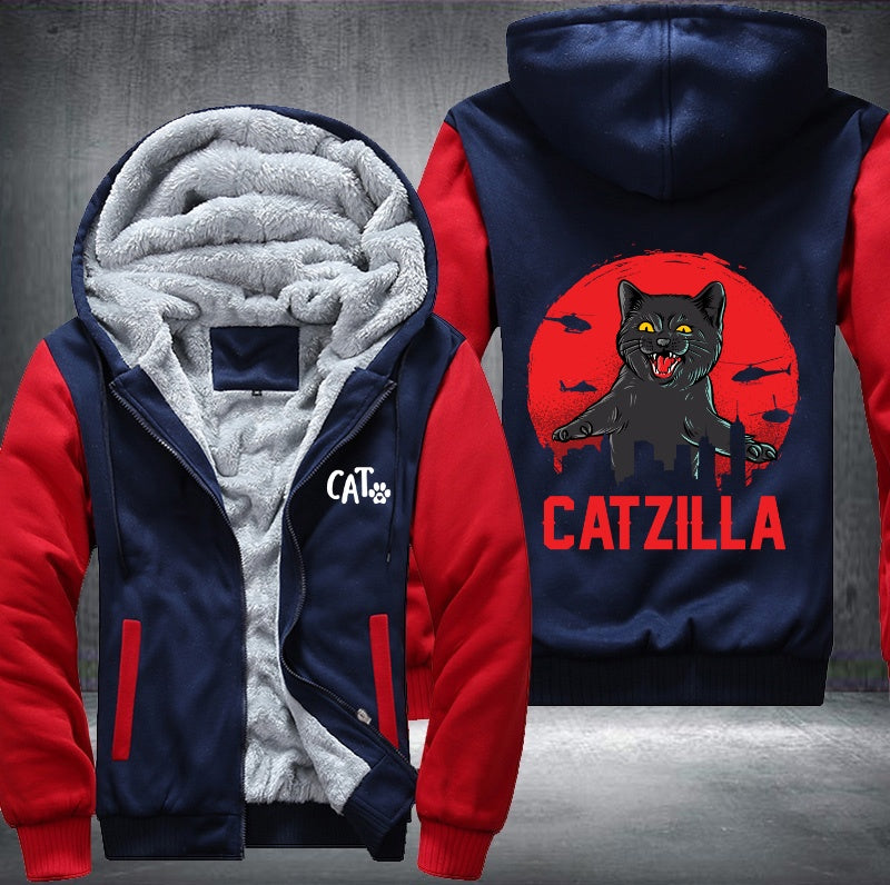 CATZILLA Fleece Hoodies Jacket