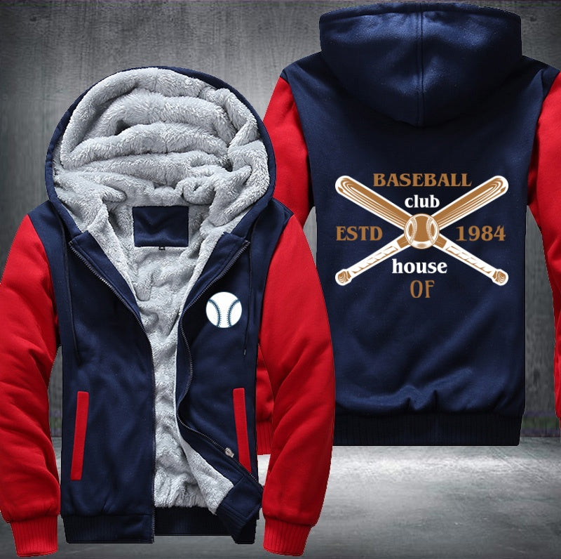 Baseball club house Fleece Hoodies Jacket