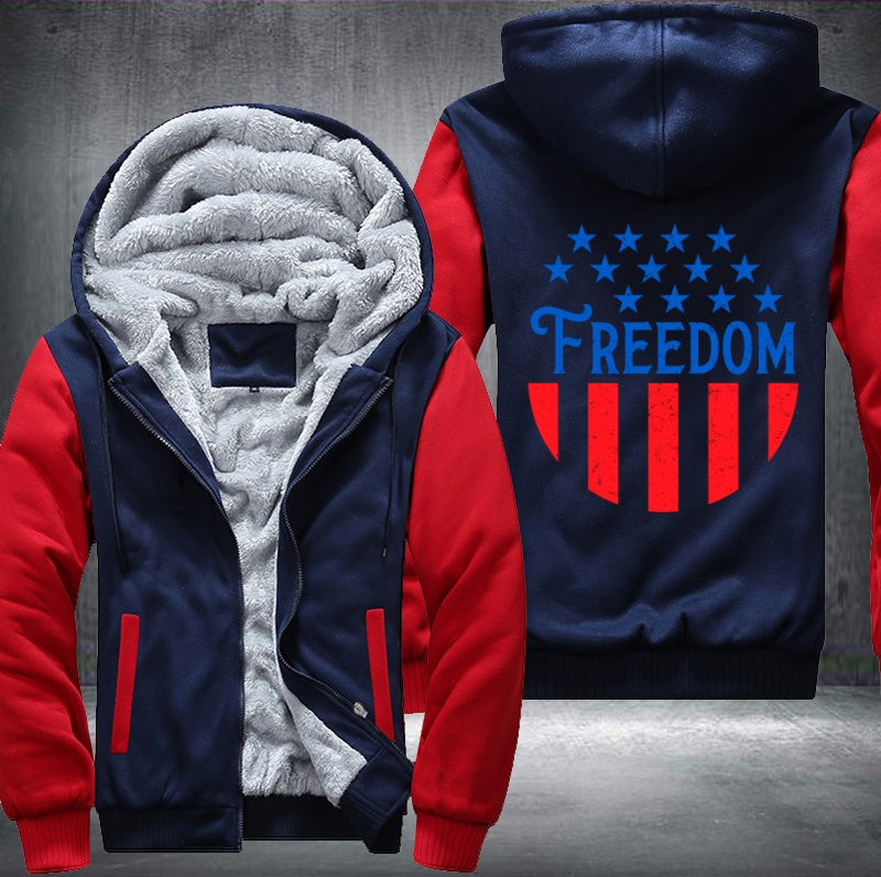 American Freedom Fleece Hoodies Jacket