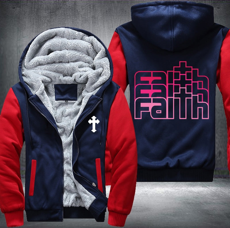 Faith Fleece Hoodies Jacket
