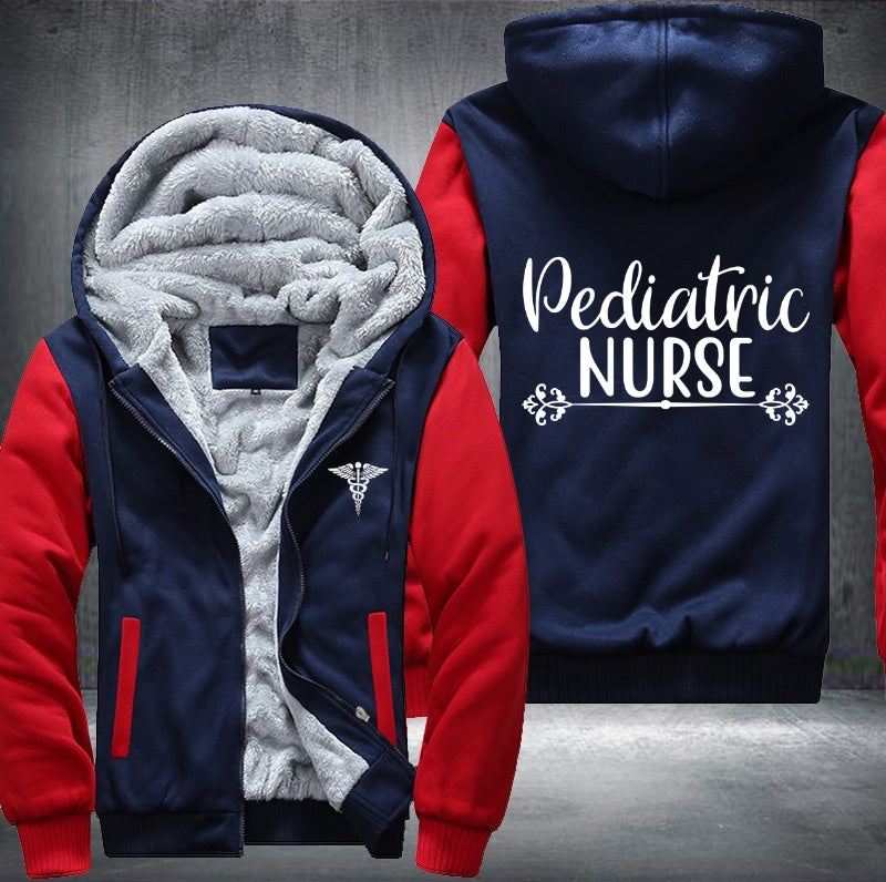 Pediatric nurse Fleece Hoodies Jacket