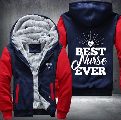 Best nurse ever Fleece Hoodies Jacket