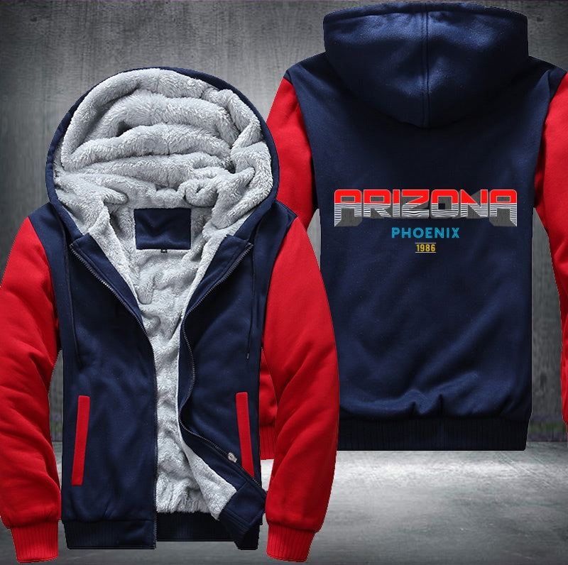 Arizona Phoenix 1986 Fleece Hoodies Jacket